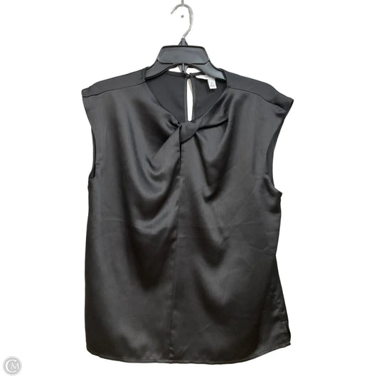 Top Sleeveless By Nine West In Black, Size: M
