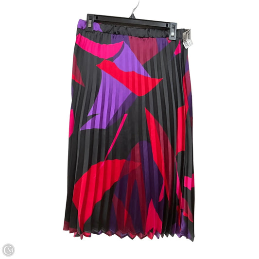 Skirt Midi By Nine West In Multi-colored, Size: 4