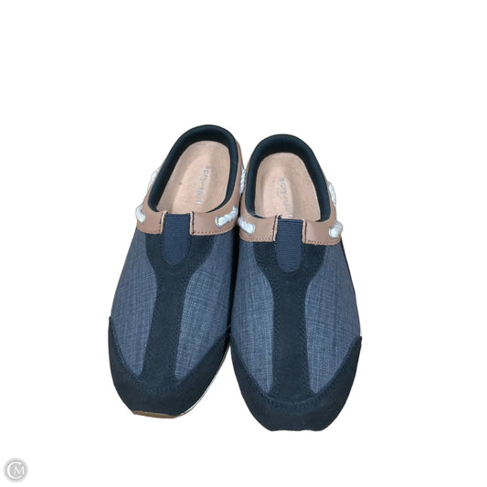 Shoes Flats By Easy Spirit In Black & Grey, Size: 6.5