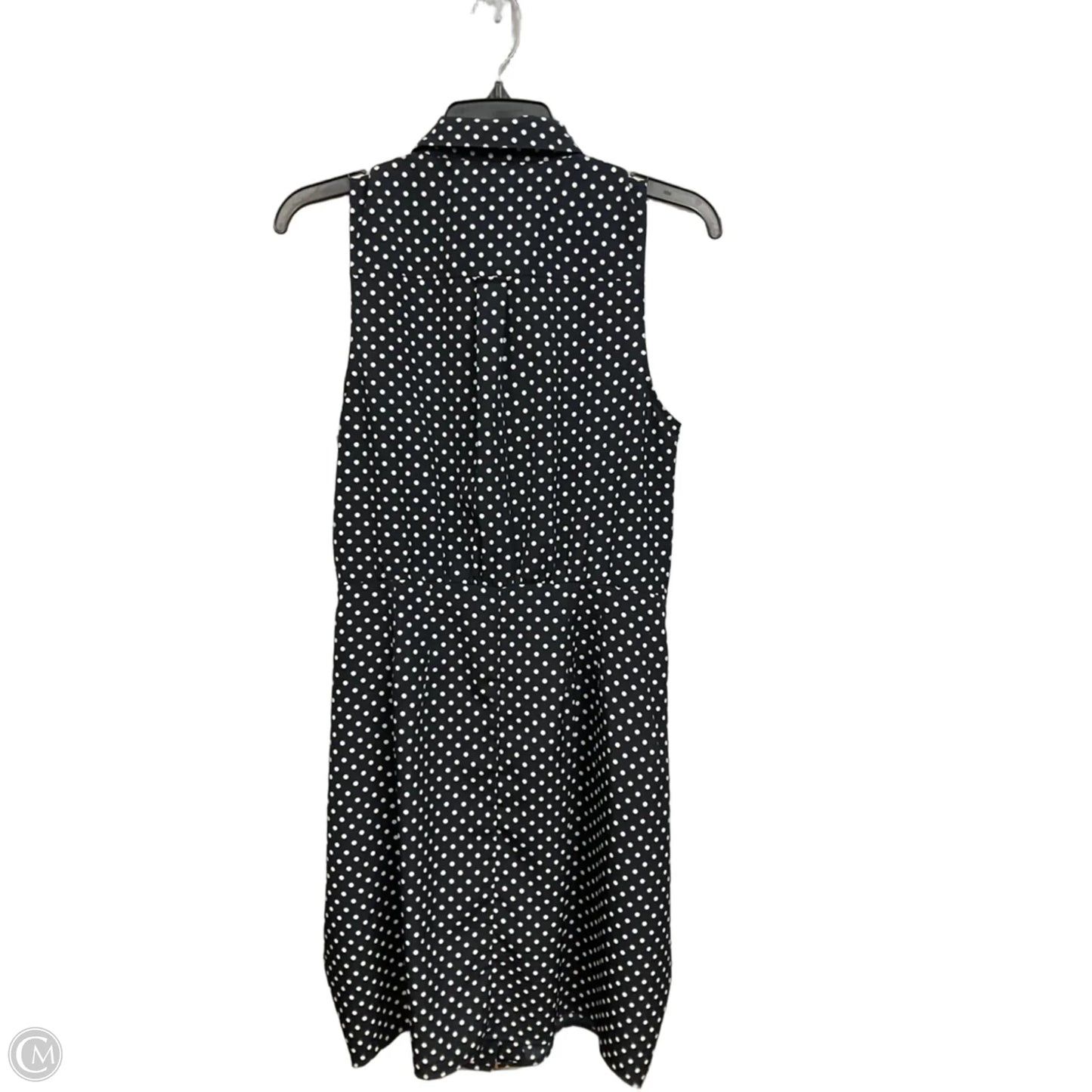 Dress Casual Short By Michael By Michael Kors In Polkadot Pattern, Size: S