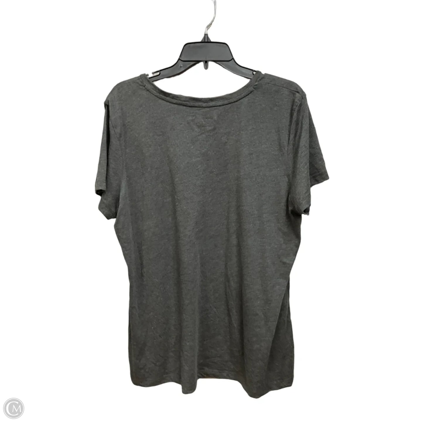 Top Short Sleeve By Nfl In Grey, Size: Xxl