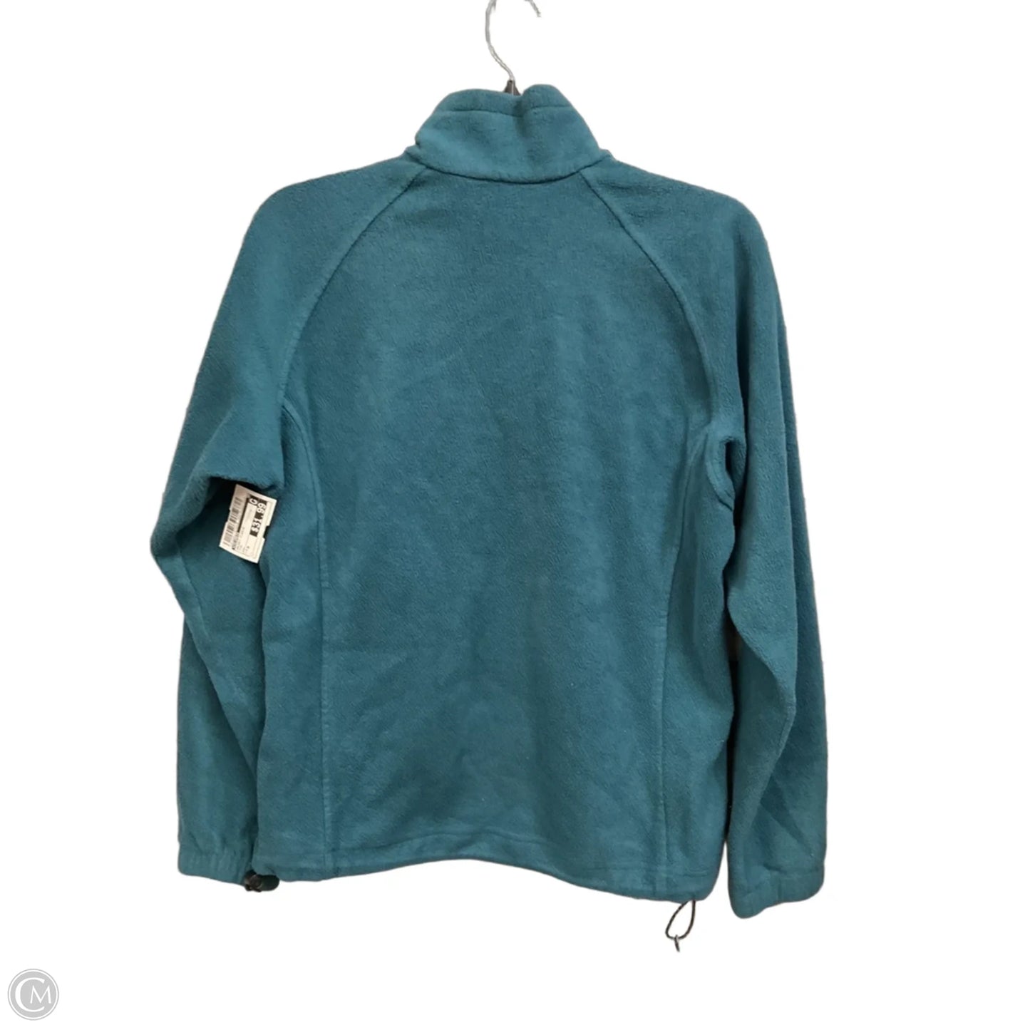 Jacket Fleece By Columbia In Teal, Size: M