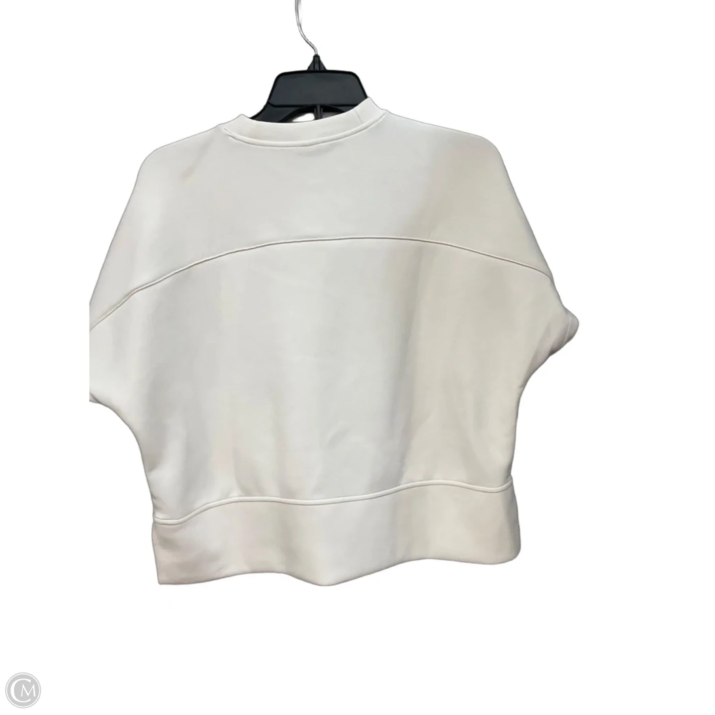 Athletic Top Short Sleeve By Calia In White, Size: S