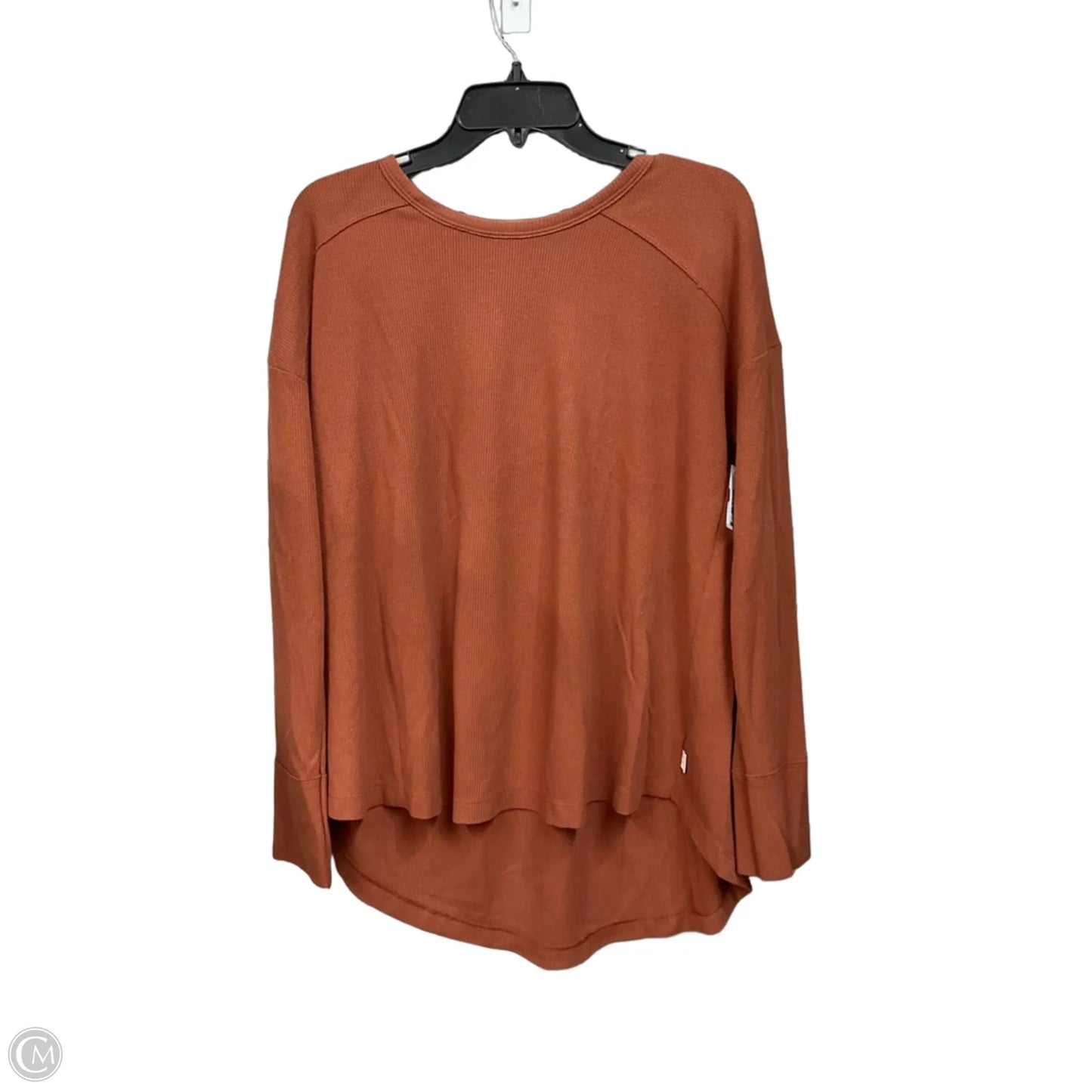 Top Long Sleeve Basic By Upwest In Brown, Size: L