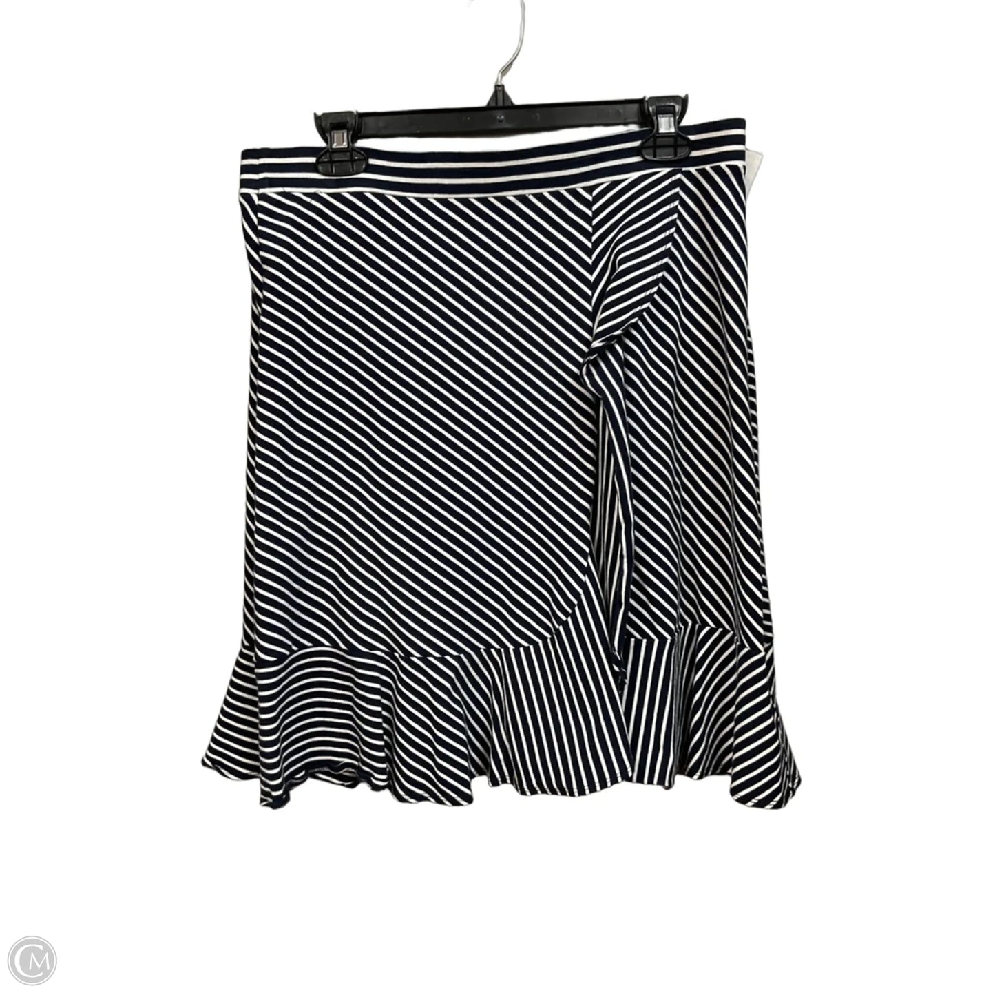 Skirt Mini & Short By Talbots In Striped Pattern, Size: 12