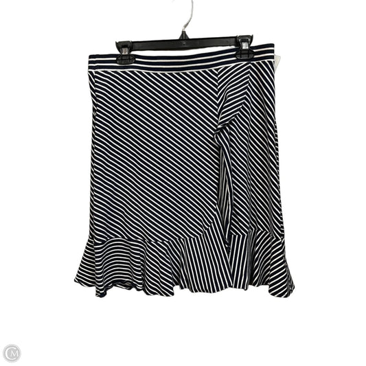 Skirt Mini & Short By Talbots In Striped Pattern, Size: 12