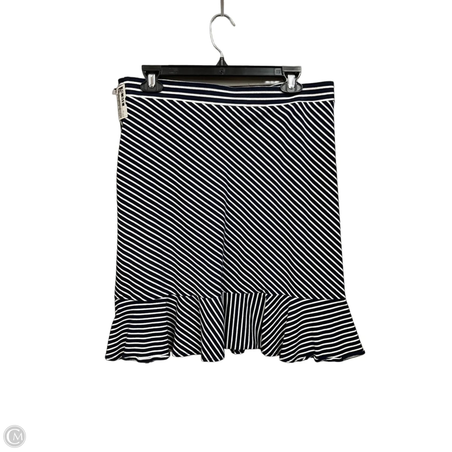 Skirt Mini & Short By Talbots In Striped Pattern, Size: 12
