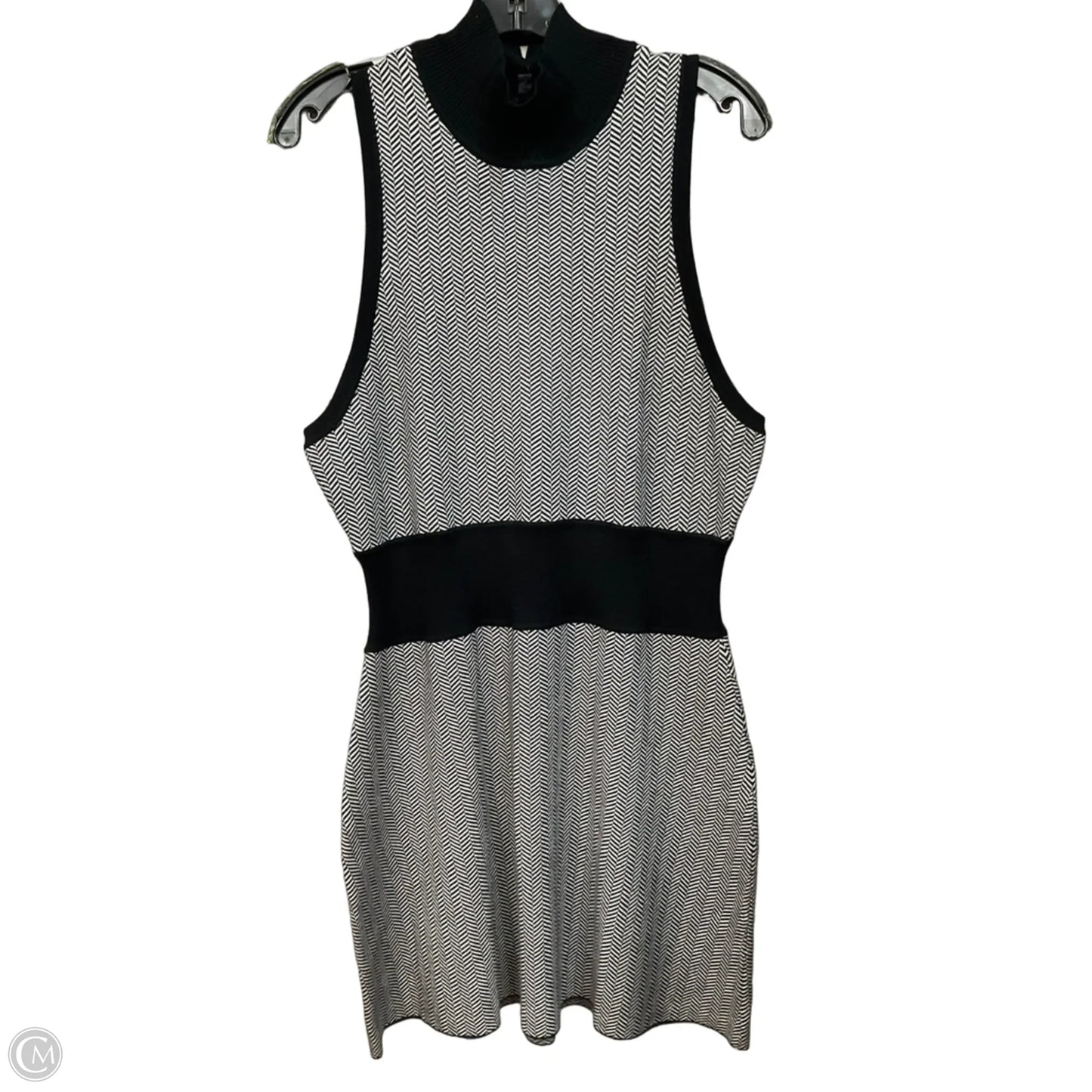 Dress Casual Short By Cma In Black & White, Size: Xl