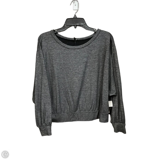 Top Long Sleeve By Express In Grey, Size: S