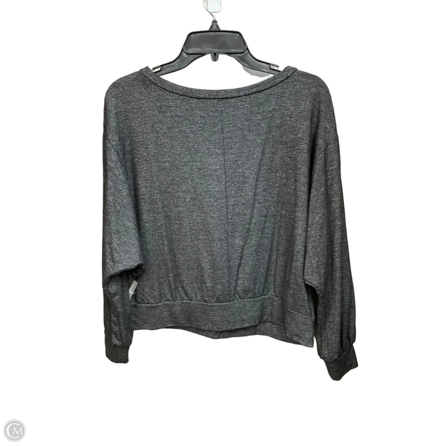 Top Long Sleeve By Express In Grey, Size: S