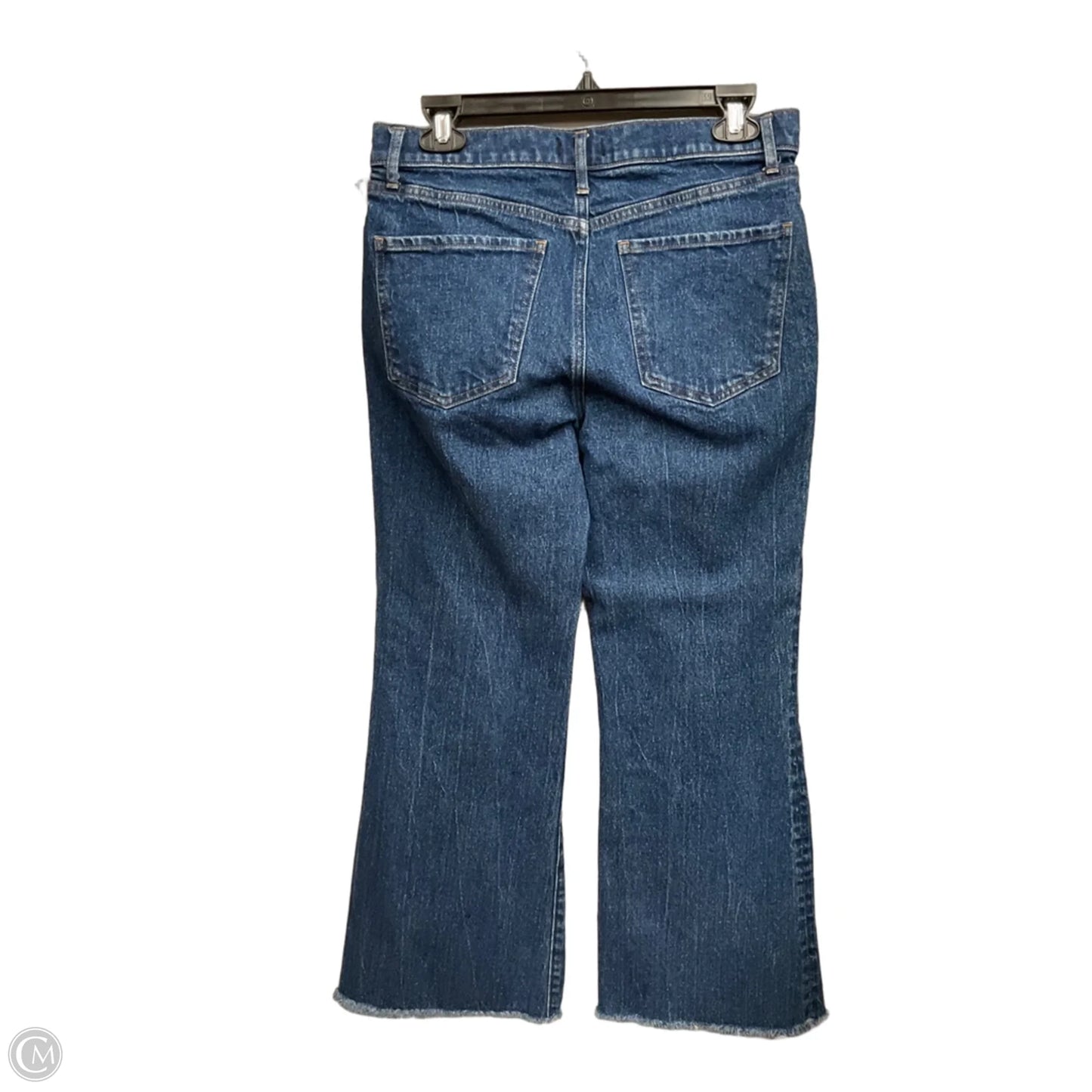 Jeans Flared By Express In Blue Denim, Size: 6