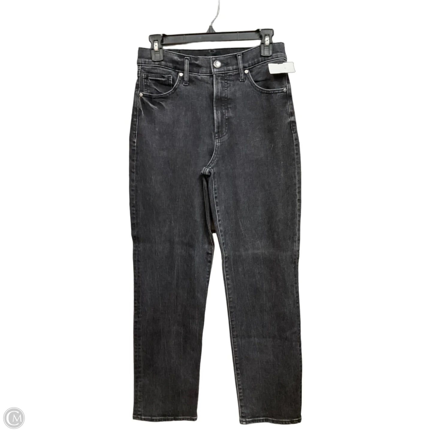 Jeans Straight By Express In Grey Denim, Size: 6