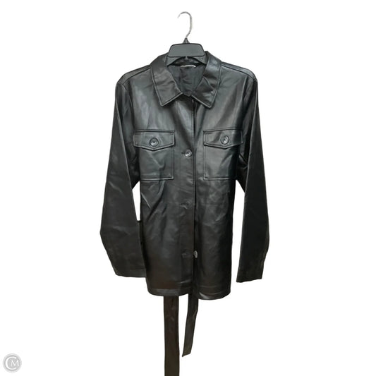 Jacket Other By Time And Tru In Black, Size: L
