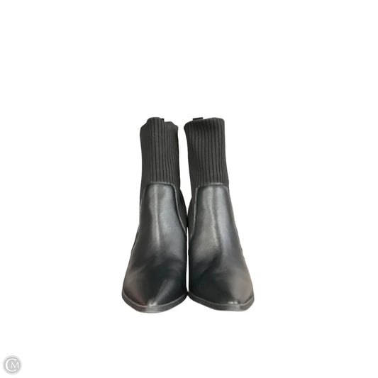 Boots Ankle Heels By Blondo In Black, Size: 9.5