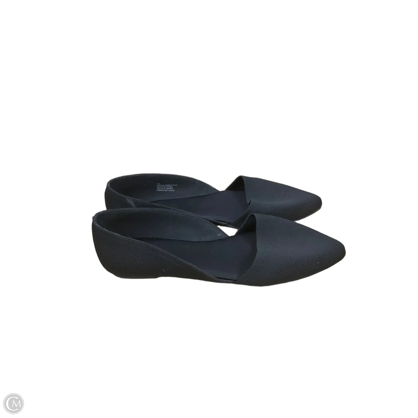 Shoes Flats By Mia In Black, Size: 9