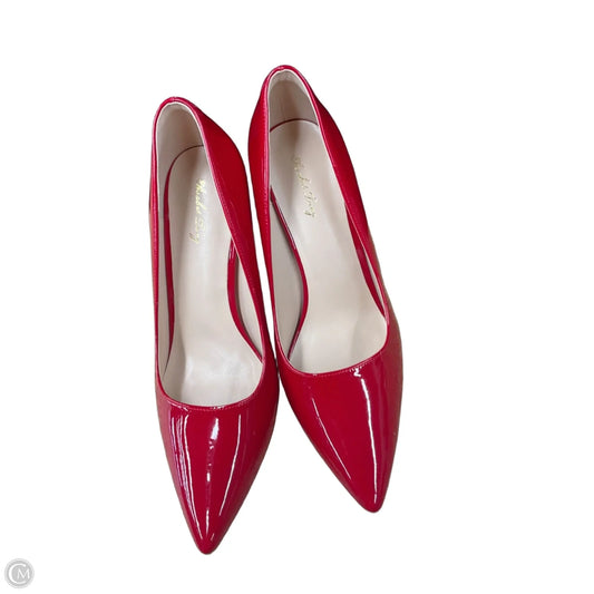 Shoes Heels Stiletto By Clothes Mentor In Red, Size: 9.5