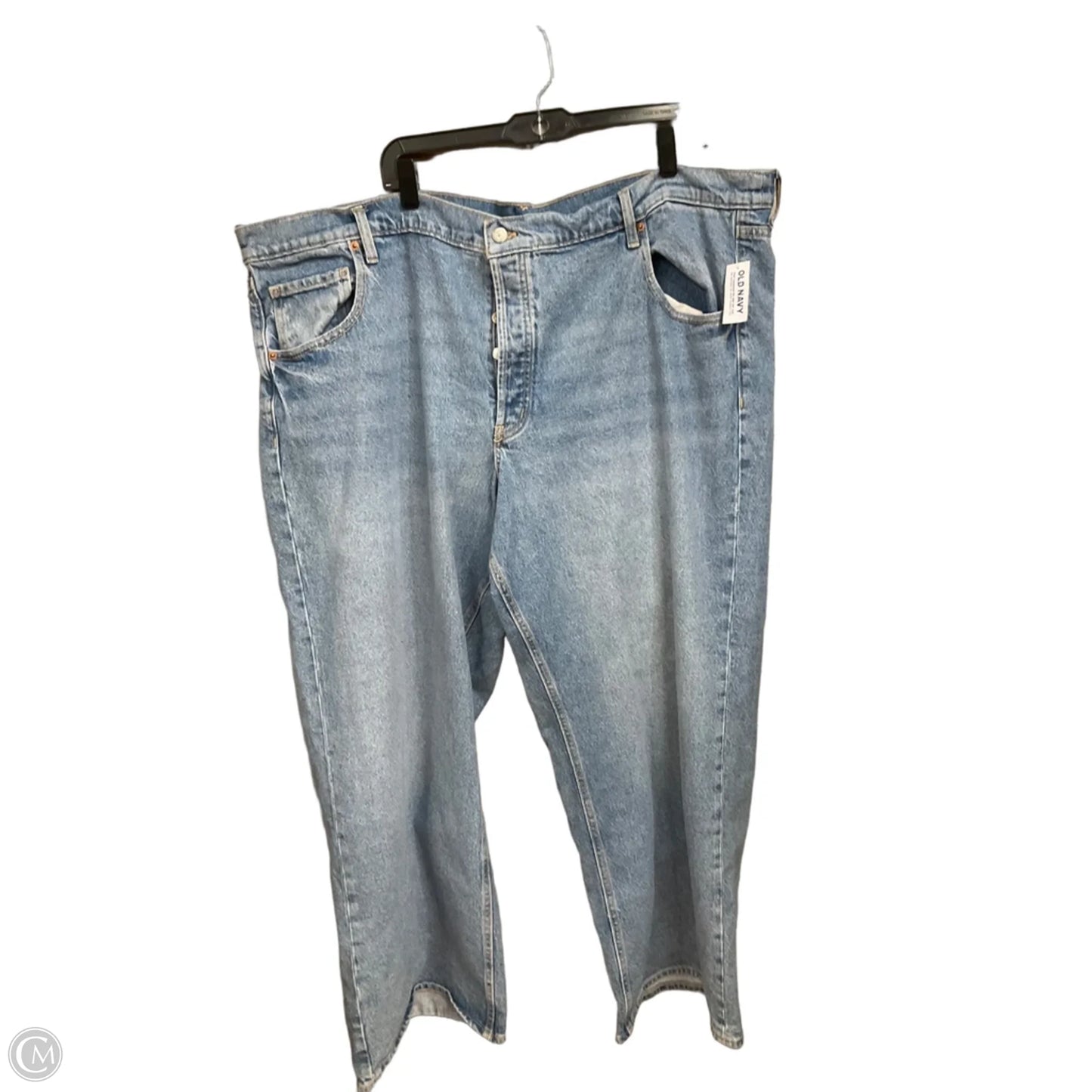 Jeans Wide Leg By Old Navy In Blue Denim, Size: 22