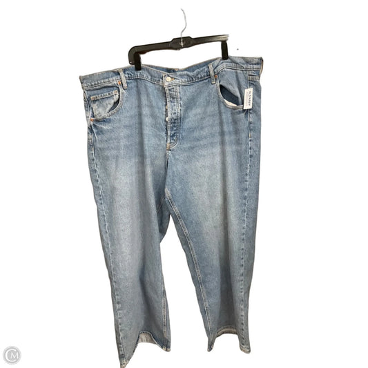Jeans Wide Leg By Old Navy In Blue Denim, Size: 22