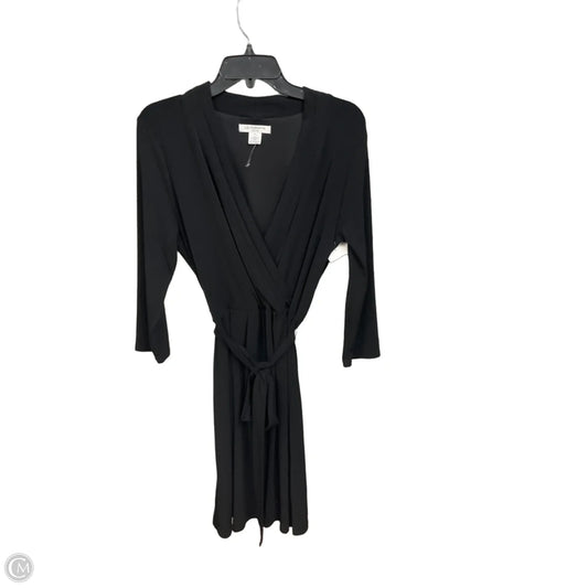 Dress Casual Short By Liz Claiborne In Black, Size: Lp
