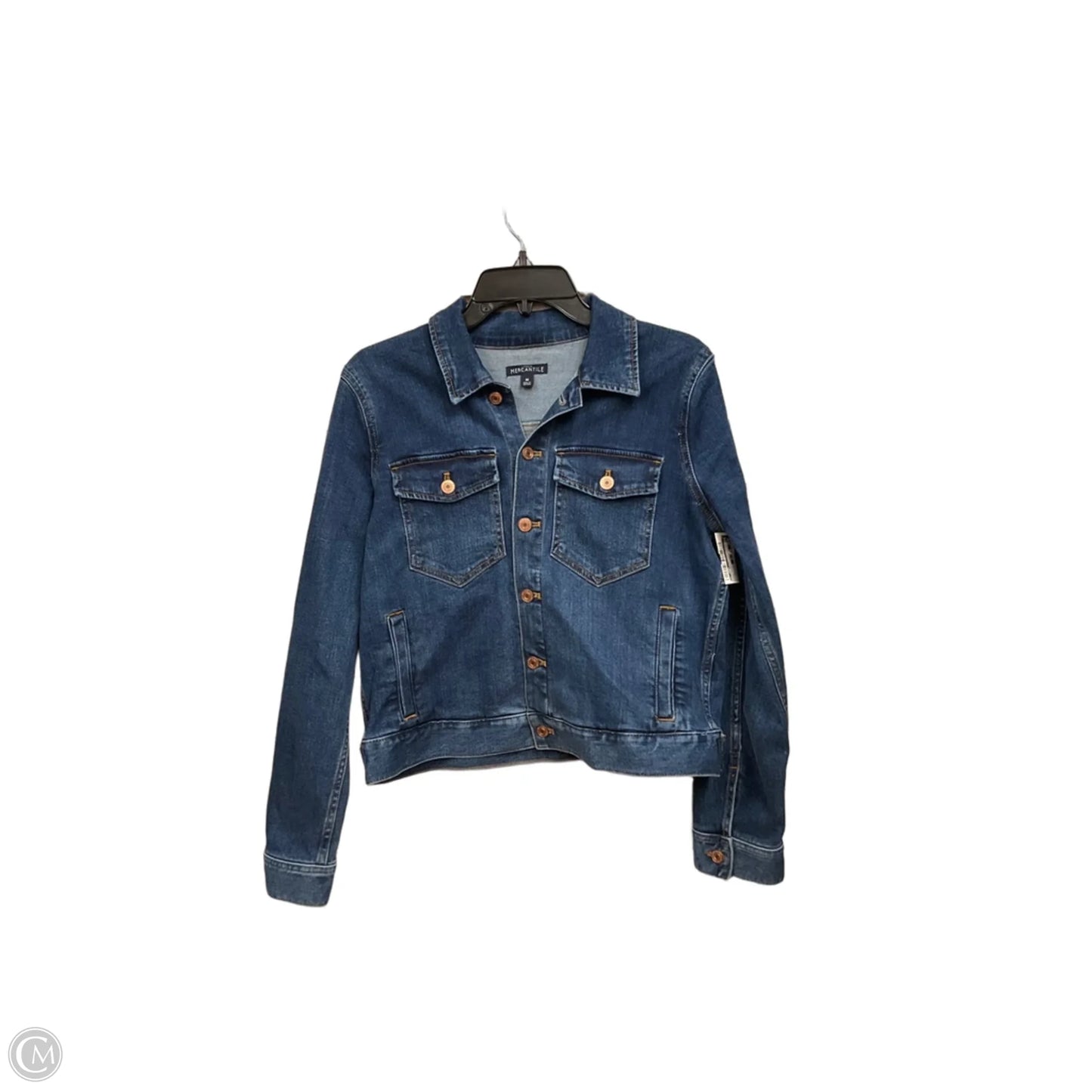 Jacket Denim By J. Crew In Blue Denim, Size: M