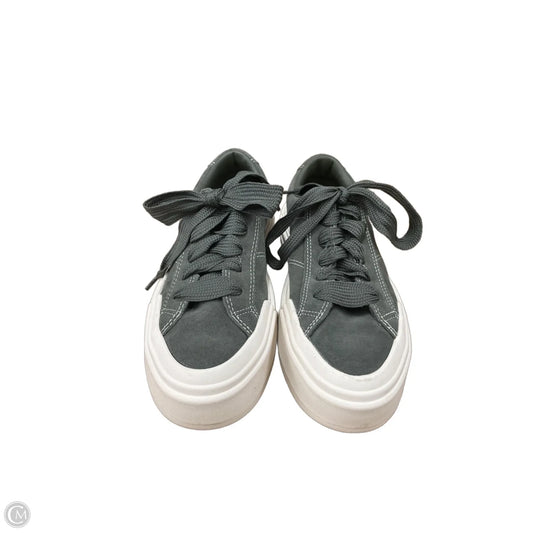 Shoes Sneakers By Converse In Green & White, Size: 8.5