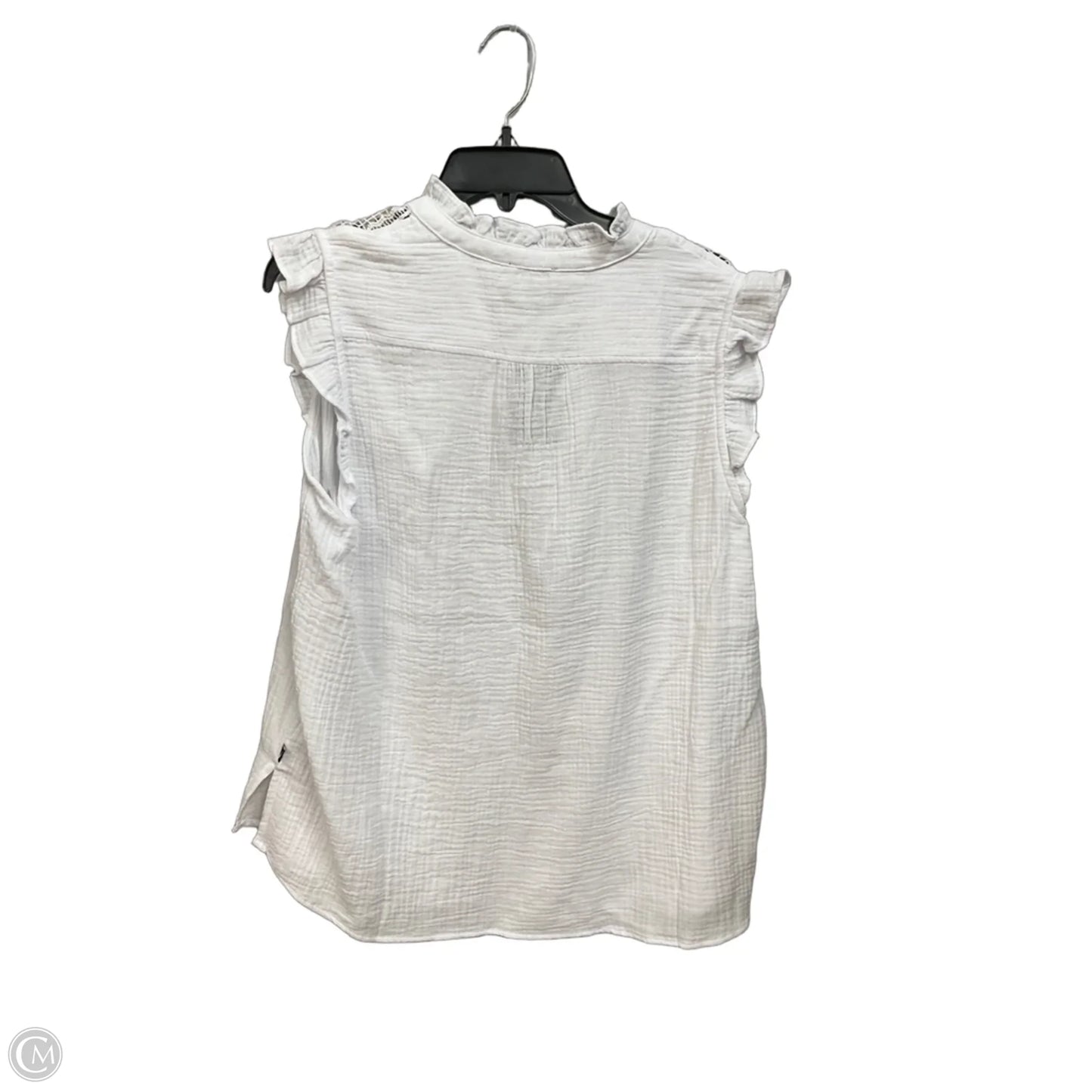 Top Sleeveless By Nautica In White, Size: Xl
