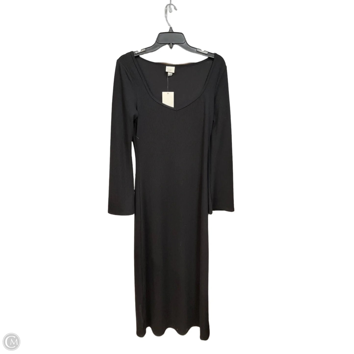 Dress Casual Maxi By A New Day In Black, Size: S