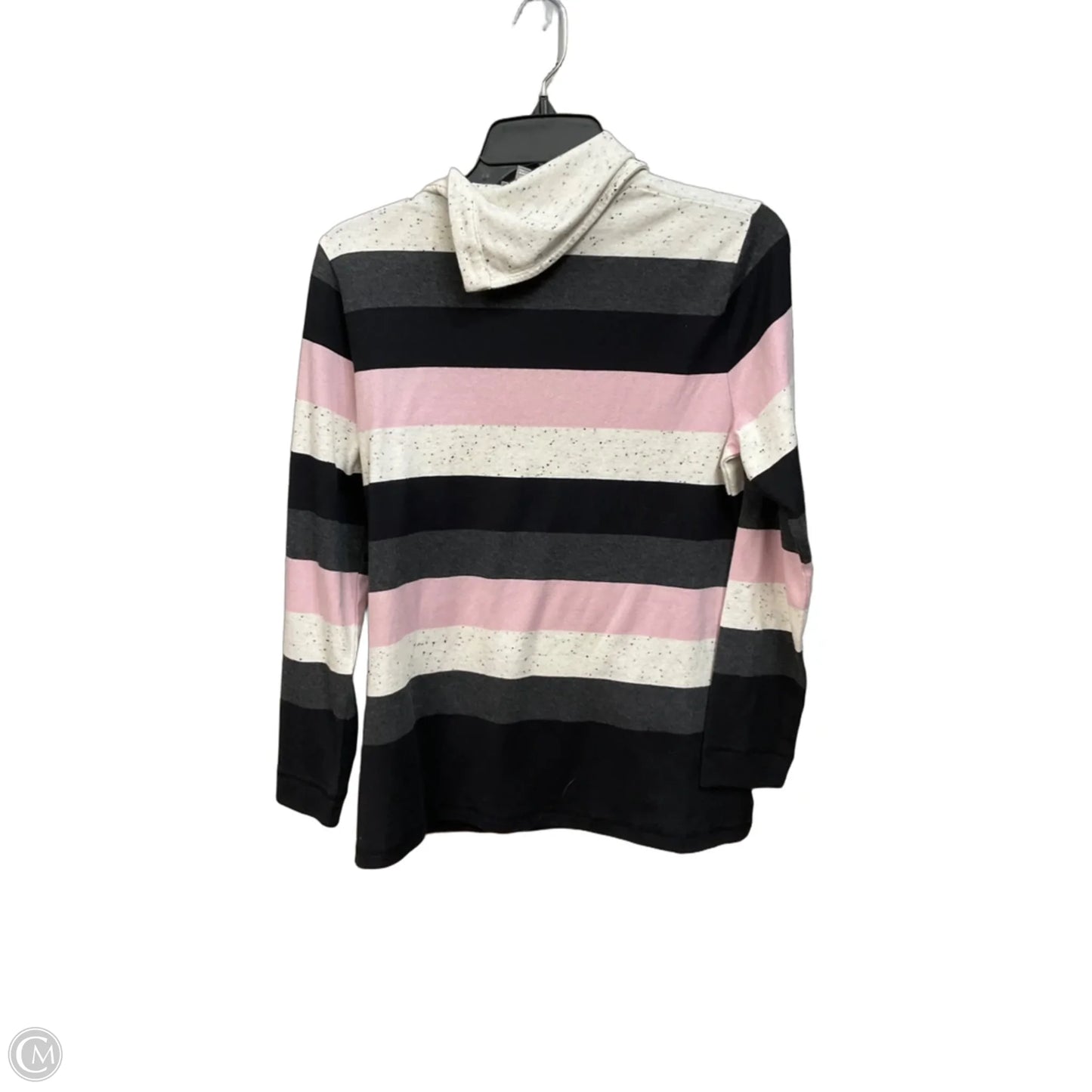 Top Long Sleeve By Talbots In Striped Pattern, Size: Mp