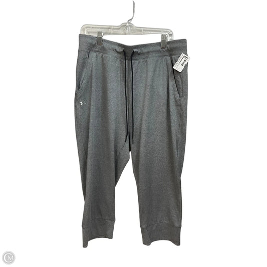 Athletic Pants By Under Armour In Grey, Size: Xl