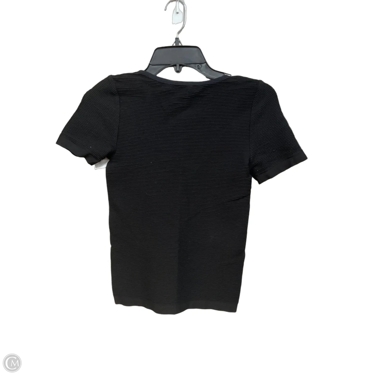 Top Short Sleeve By White House Black Market In Black, Size: Xs