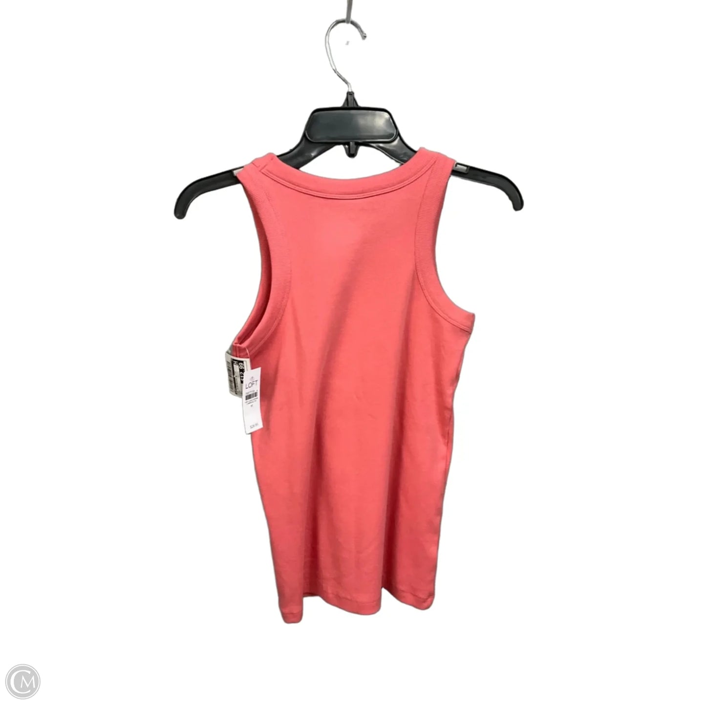 Top Sleeveless Basic By Loft In Pink, Size: M