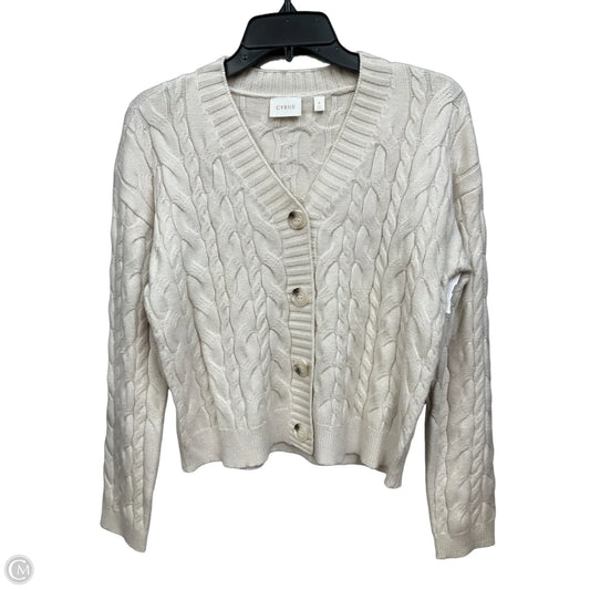 Cardigan By Cyrus In Beige, Size: L