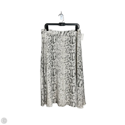 Skirt Maxi By J. Crew In Snakeskin Print, Size: 12
