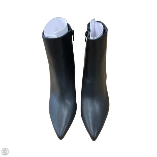 Boots Ankle Heels By Wild Pair In Black, Size: 9.5