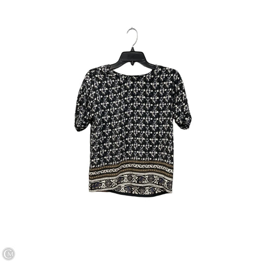 Top Short Sleeve By Madewell In Floral Print, Size: Xs