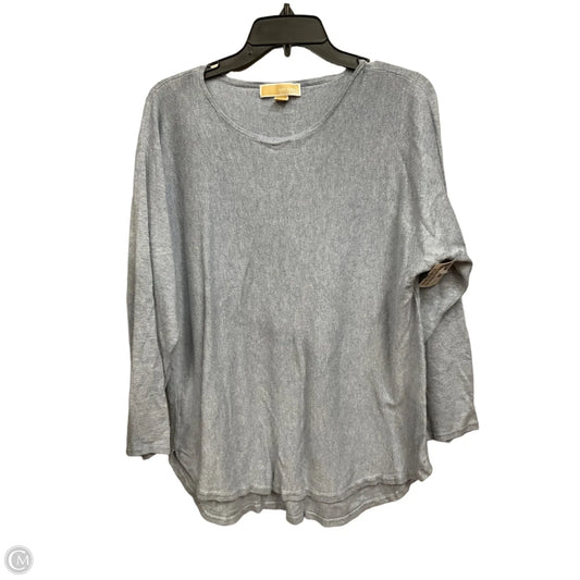 Top 3/4 Sleeve By Michael By Michael Kors In Blue, Size: Xl