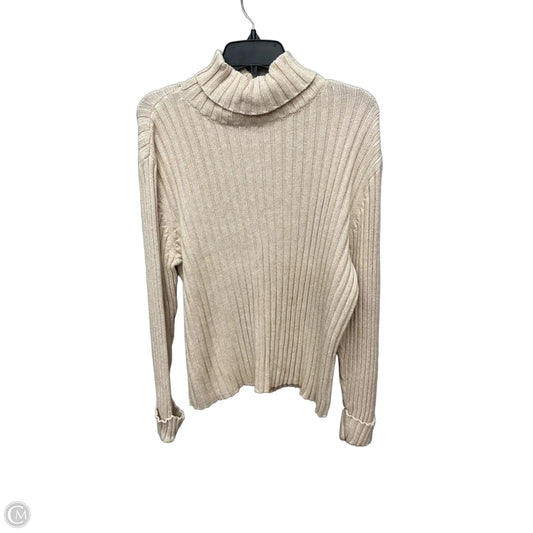 Sweater By Dockers In Tan, Size: L