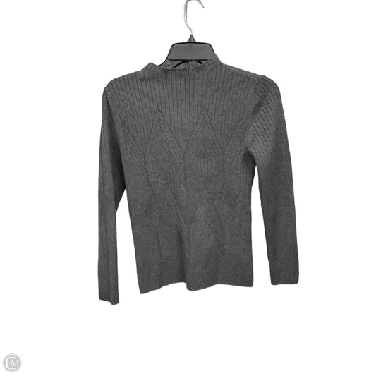 Top Long Sleeve By Kenneth Cole In Grey, Size: S