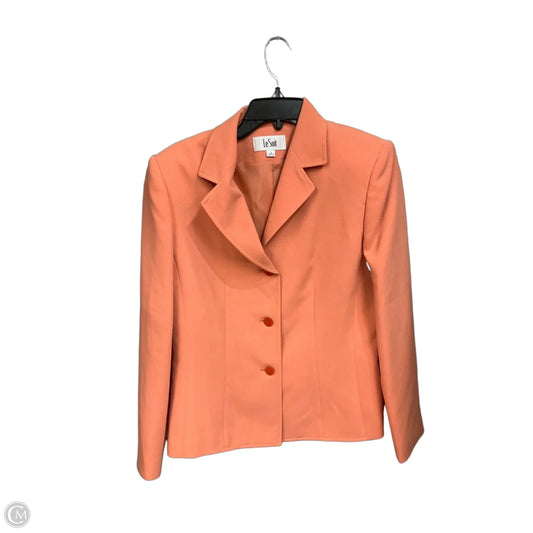 Blazer By Le Suit In Peach, Size: M