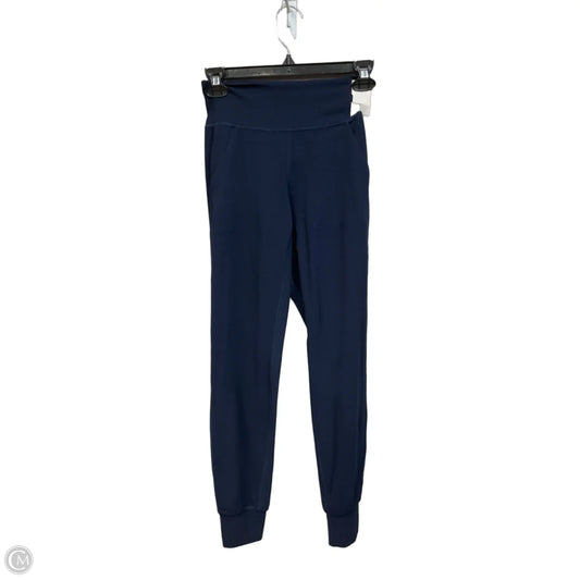 Athletic Leggings By Lululemon In Navy, Size: Xs