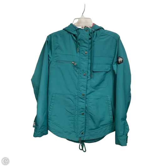 Jacket Utility By Clothes Mentor In Green, Size: S