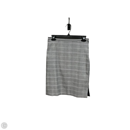 Skirt Mini & Short By Banana Republic In Plaid Pattern, Size: 0