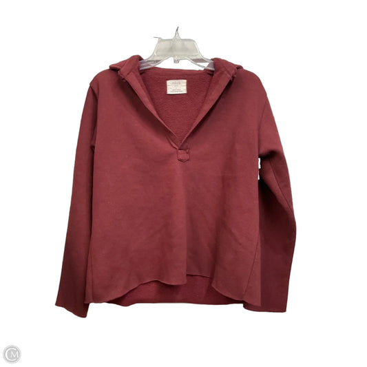 Top Long Sleeve By Clothes Mentor In Maroon, Size: M