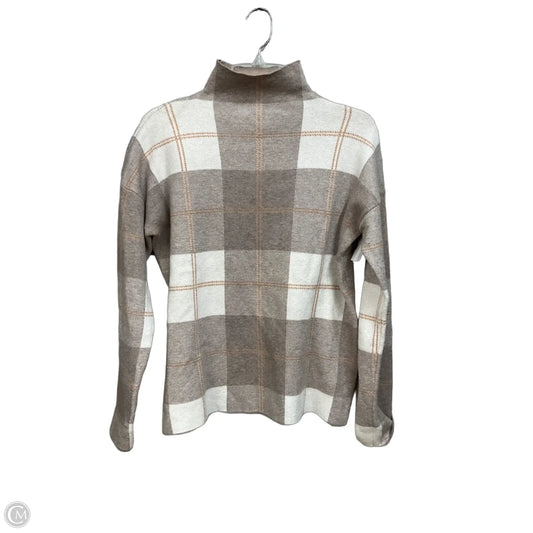 Top Long Sleeve By Rachel Zoe In Plaid Pattern, Size: M