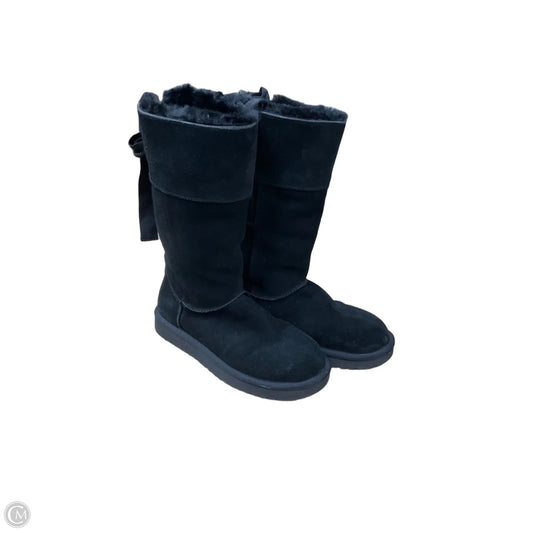 Boots Mid-calf Flats By Koolaburra By Ugg In Black, Size: 8
