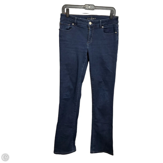 Jeans Skinny By White House Black Market In Blue Denim, Size: 6