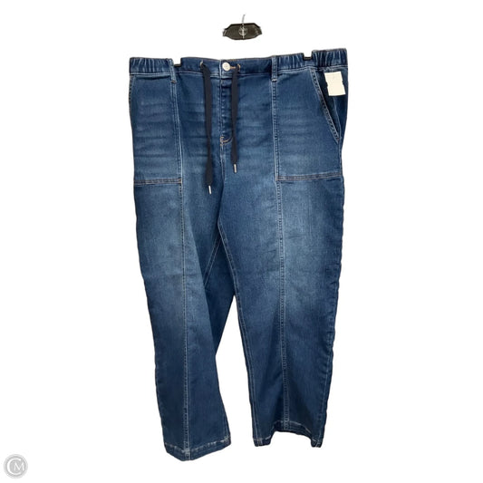 Jeans Straight By Stitch Star In Blue Denim, Size: 16