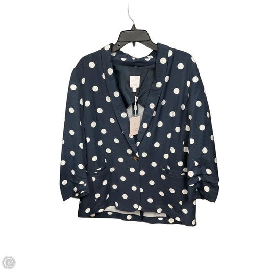 Blazer By Lc Lauren Conrad In Polkadot Pattern, Size: L