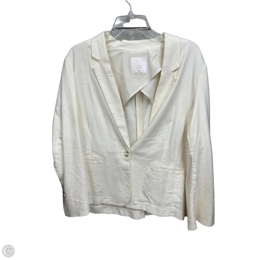 Blazer By Lc Lauren Conrad In Cream, Size: Lp