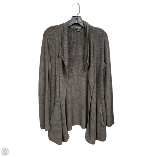 Sweater Cardigan By Barefoot Dreams In Grey, Size: M